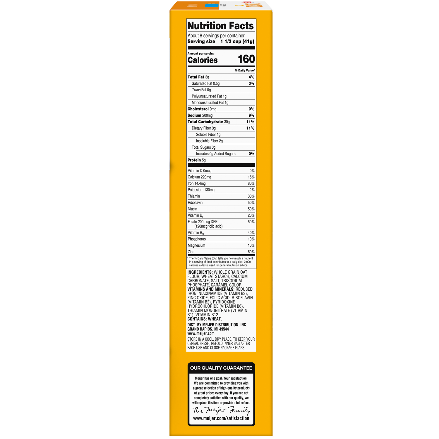 slide 6 of 8, Meijer Toasted Oats, 12 oz