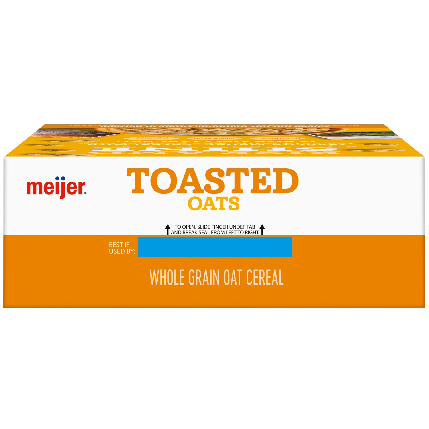 slide 5 of 8, Meijer Toasted Oats, 12 oz