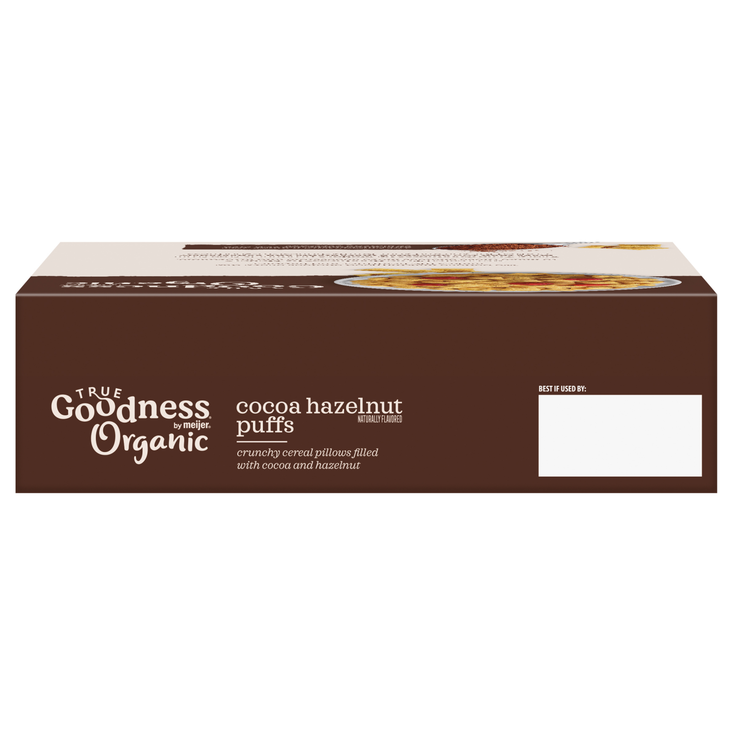 slide 8 of 8, True Goodness Organic Chocolate Pillow Puffs, 10.6 oz, 10.6 oz