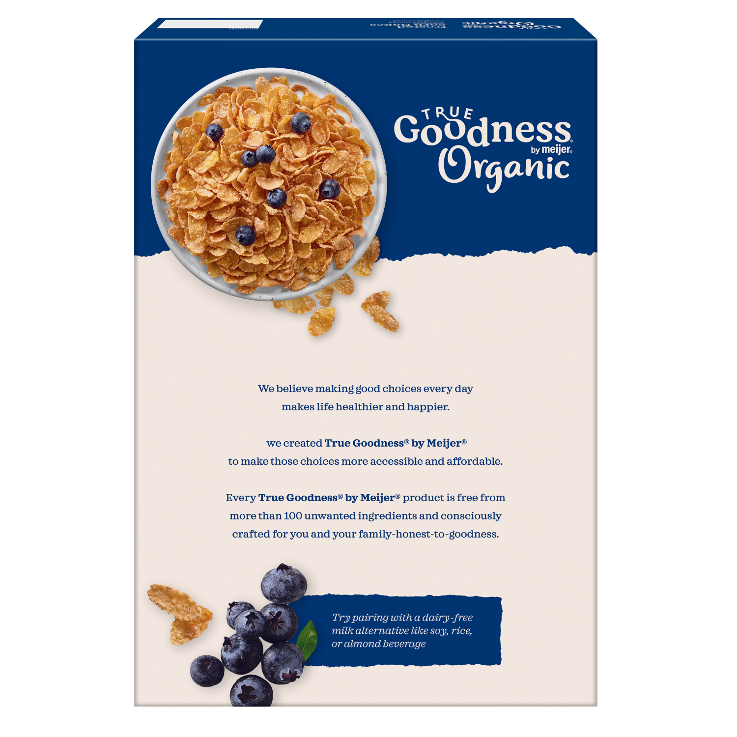 slide 2 of 8, True Goodness Organic Frosted Corn Flakes, 15 oz