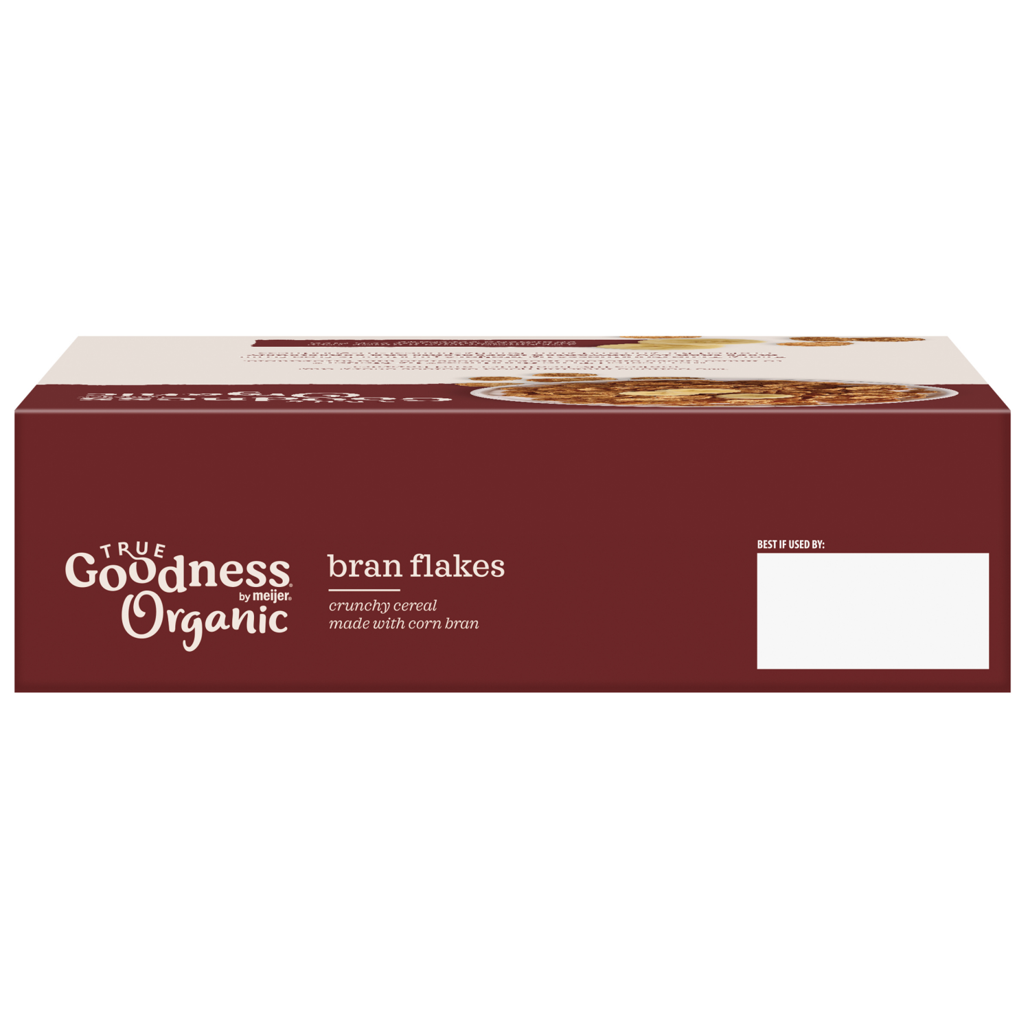 slide 5 of 5, True Goodness Organic Bran Flakes, 15 oz, 15 oz