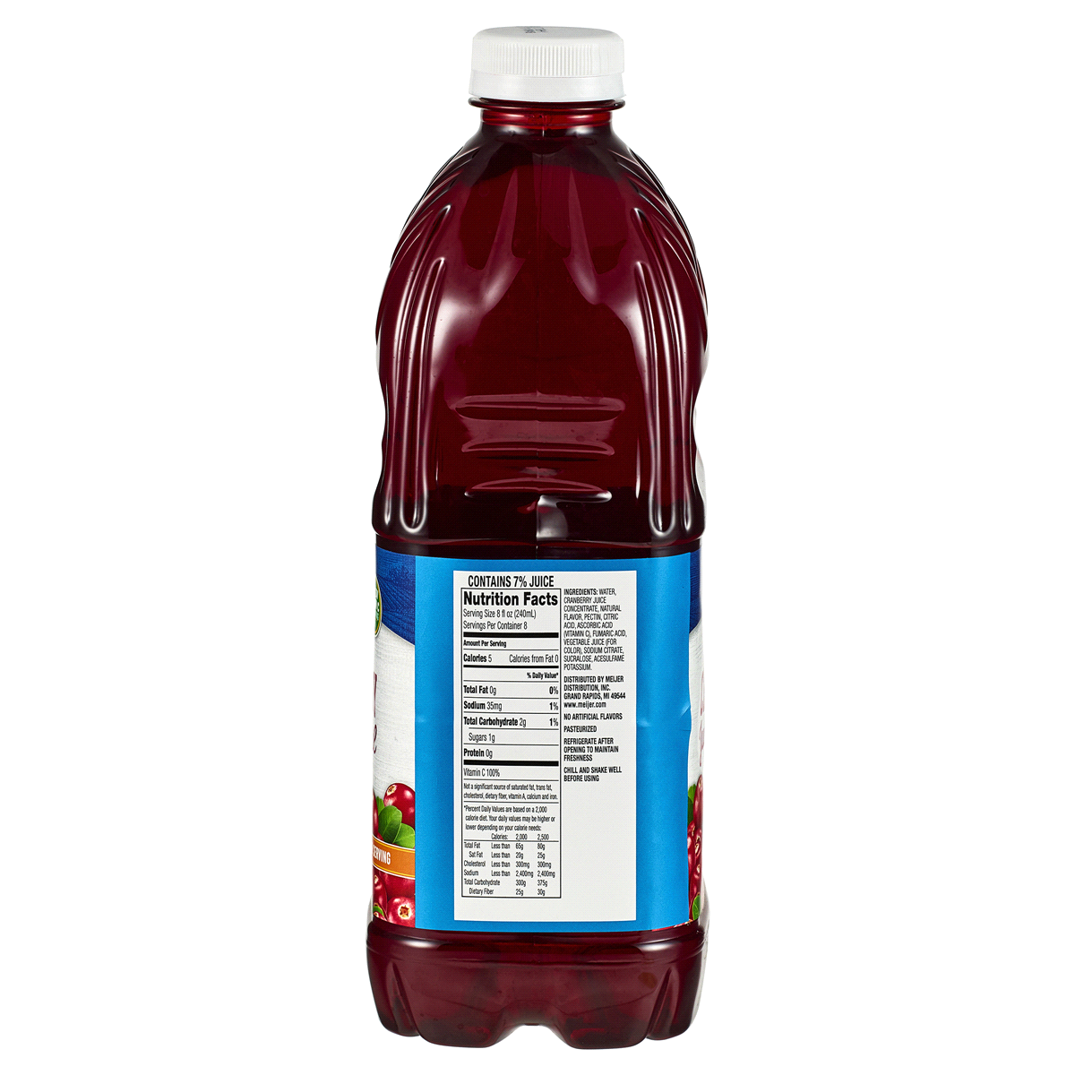 Meijer Diet Cranberry Juice Cocktail 64 oz | Shipt