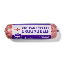 Meijer 73/27 Ground Beef, 3 lb