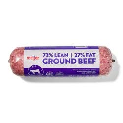Meijer 73/27 Ground Beef, 3 Lb