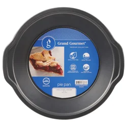 Grand Gourmet Pie Pan, Dark Grey, 9"