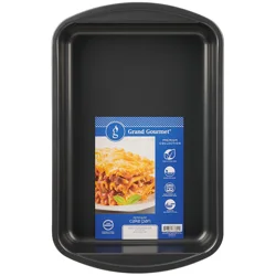 Grand Gourmet Rectangular Cake Pan, Dark Grey, 9" x 13"