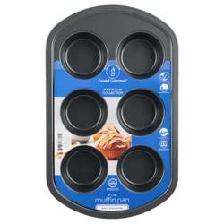 Grand Gourmet Muffin Pan, Dark Grey