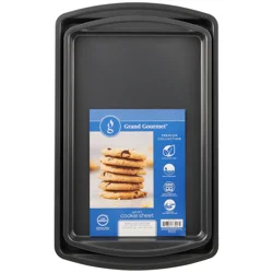 Grand Gourmet Medium & Large Cookie Pan, Dark Grey Set