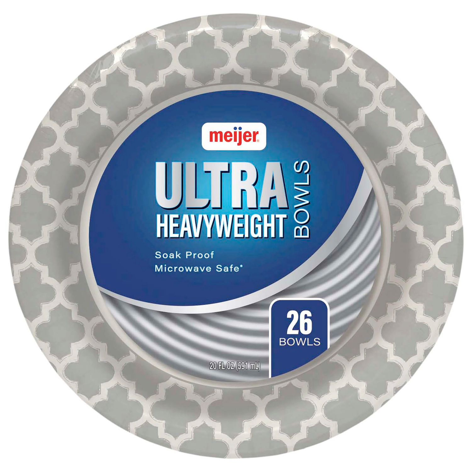 slide 1 of 3, Meijer Ultra Paper Bowls, 26 ct, 26 ct