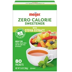 Meijer Stevia Extract Zero Calorie Sweetener