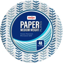 Meijer 6-7/8'' Paper Plates