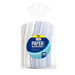Meijer Paper Plate, 8.5"
