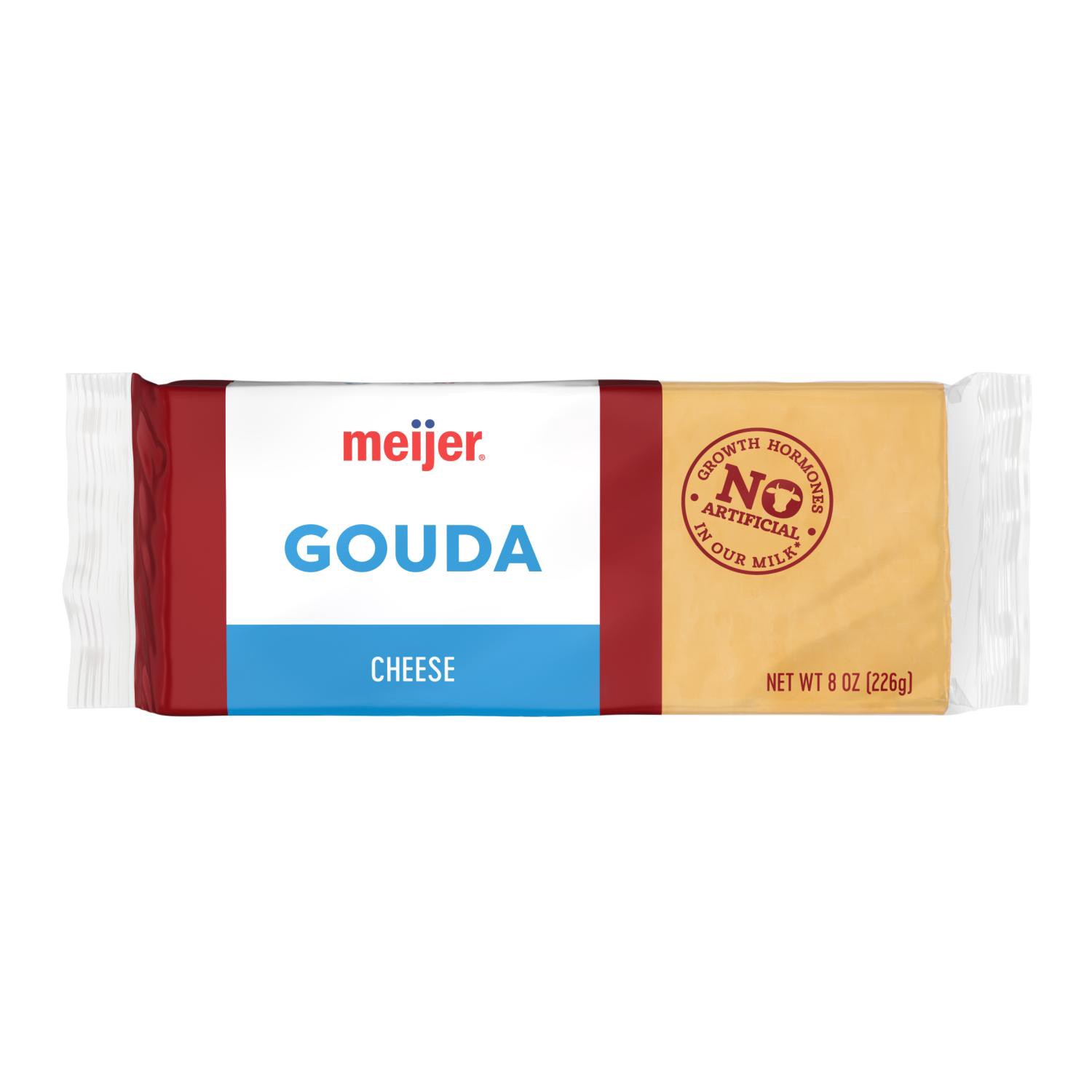slide 1 of 2, Gouda Chunk Cheese, 8 Oz, 8 oz