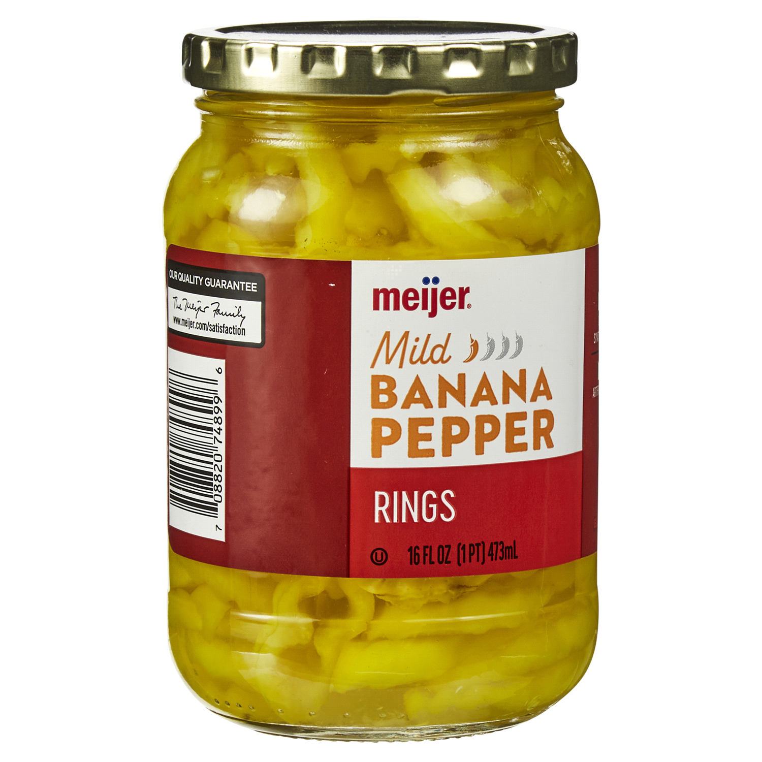 slide 4 of 5, Meijer Mild Pepper Rings, 16 oz