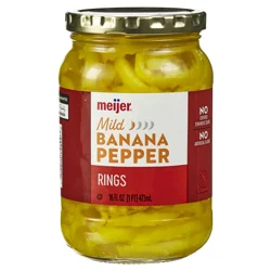 Meijer Mild Pepper Rings, 16 Oz