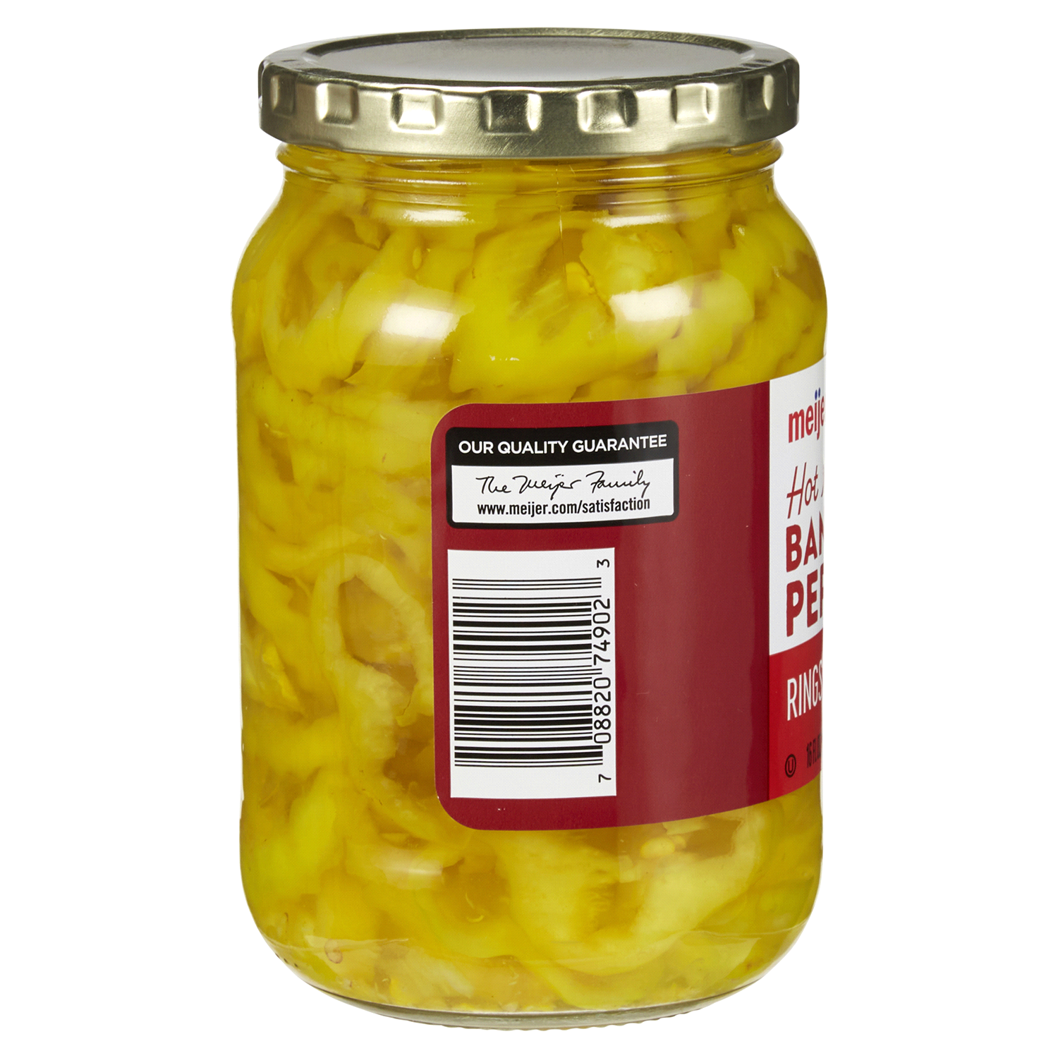slide 2 of 5, Meijer Pepper Rings Hot, 16 oz
