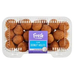 Fresh from Meijer Plain Cake Donut Holes, 16 oz