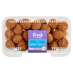 Fresh From Meijer Plain Cake Donut Holes, 16 Oz