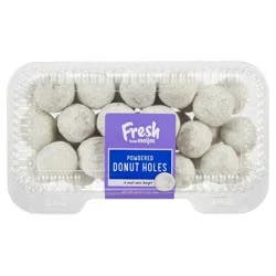 Fresh From Meijer Powdered Cake Donut Holes, 16 Oz