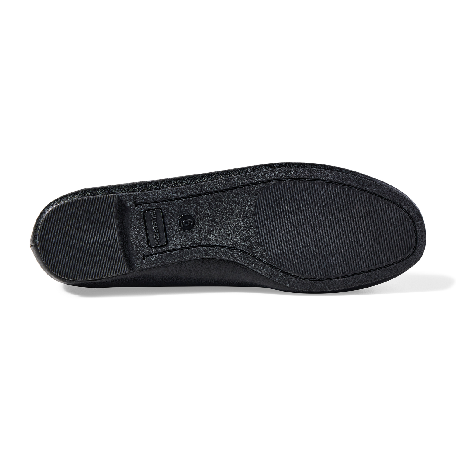 slide 3 of 6, Falls Creek Women's Christine Flat, Black, Size 6, 1 ct