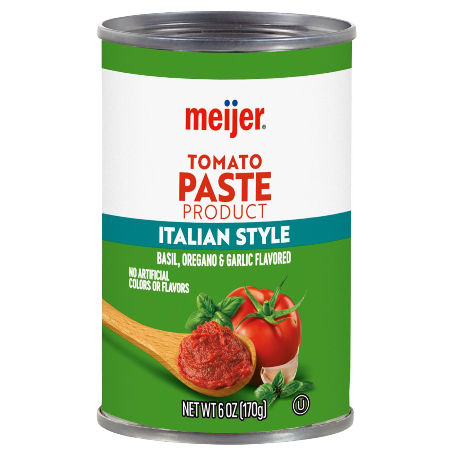 slide 1 of 2, Meijer Italian Style Tomato Paste, 6 Oz, 6 oz