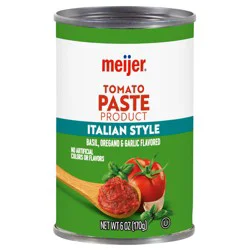 Meijer Italian Style Tomato Paste, 6 Oz