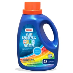 Meijer Stain Remover & Color Booster, Fresh Scent, 48 Lds.