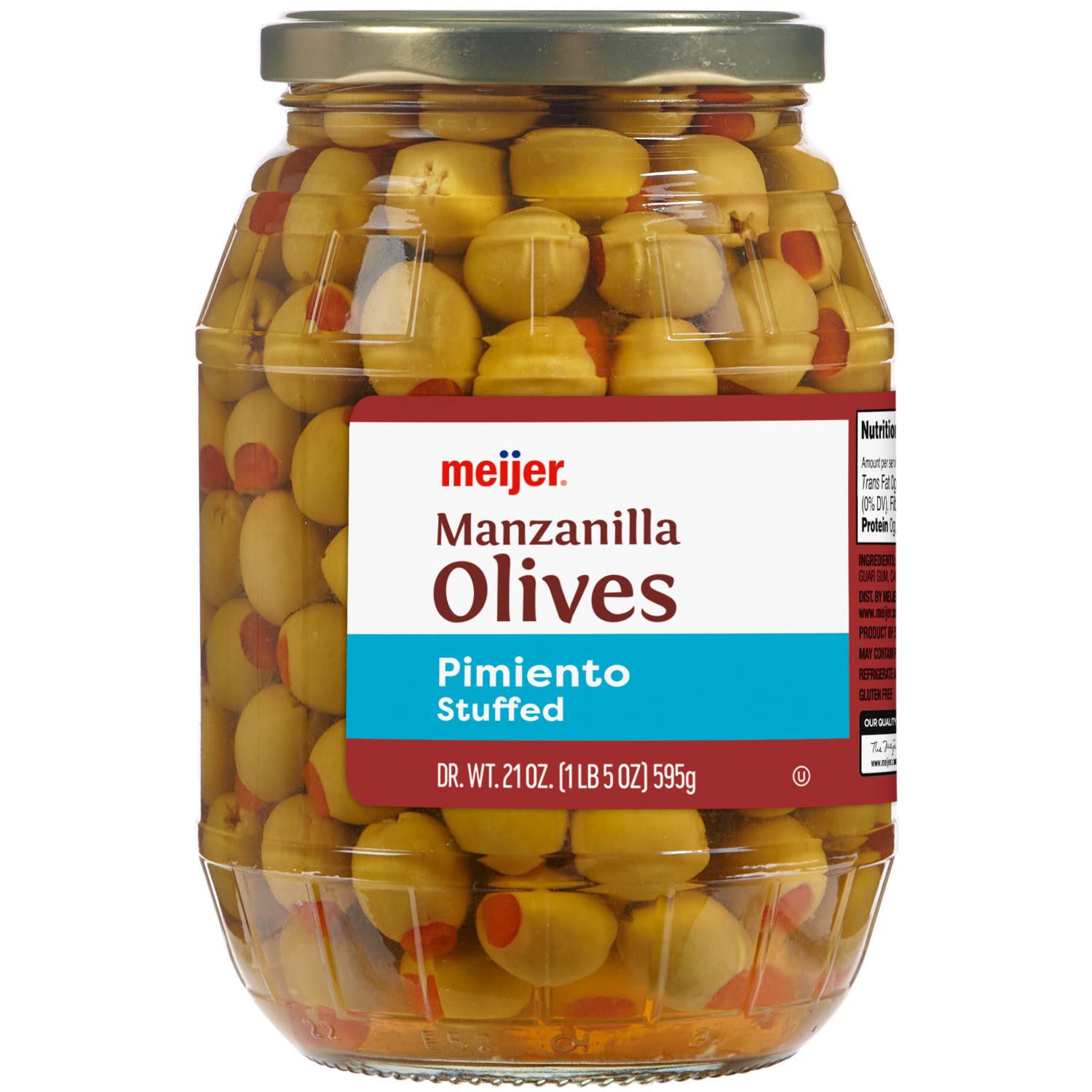 slide 1 of 2, Stuffed Manzanilla Olives, 15 Oz, 15 oz