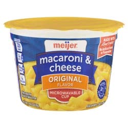 Meijer Mac & Cheese Single Serve Microwave Cup