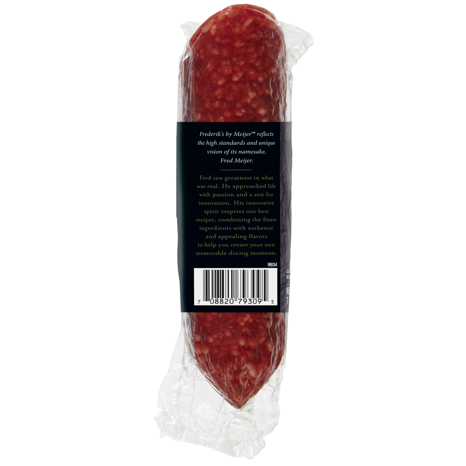 slide 2 of 3, FREDERIKS BY MEIJER Frederik's by Meijer Uncured Salame Toscana, 7 oz, 7 oz