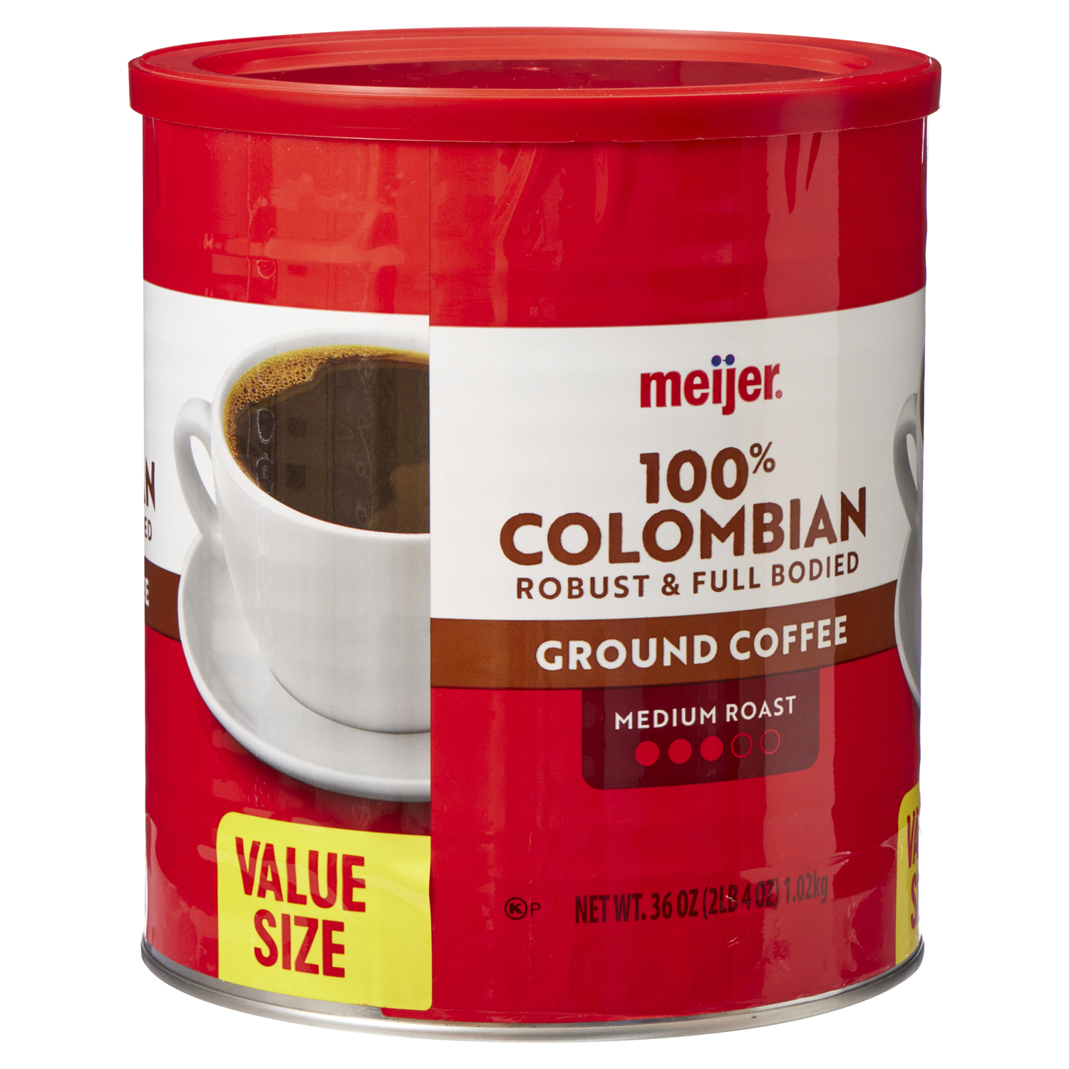 slide 2 of 2, Meijer Ground Coffee Colombian Roast - 36 oz, 36 oz