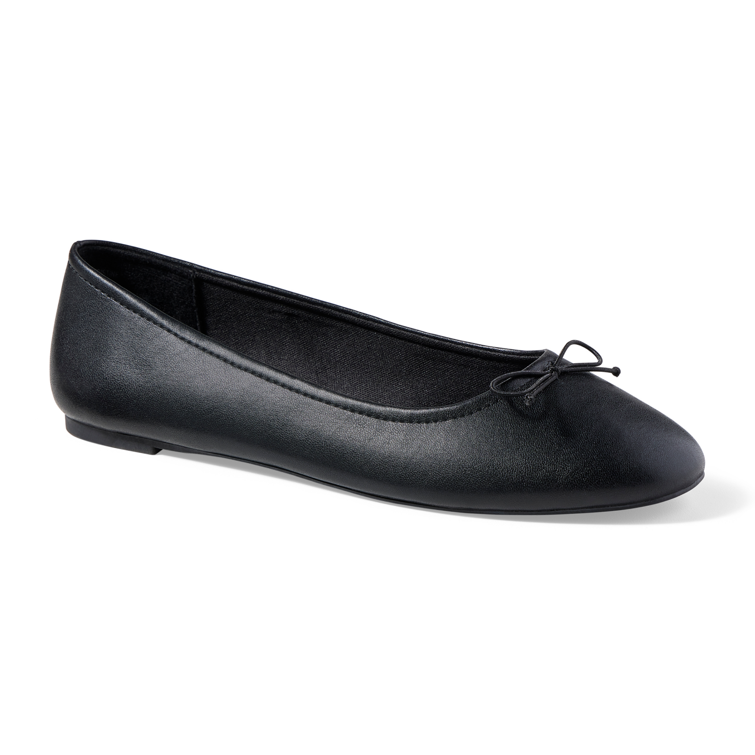 slide 1 of 6, Falls Creek Women's Christine Flat, Black, Size 10, 1 ct