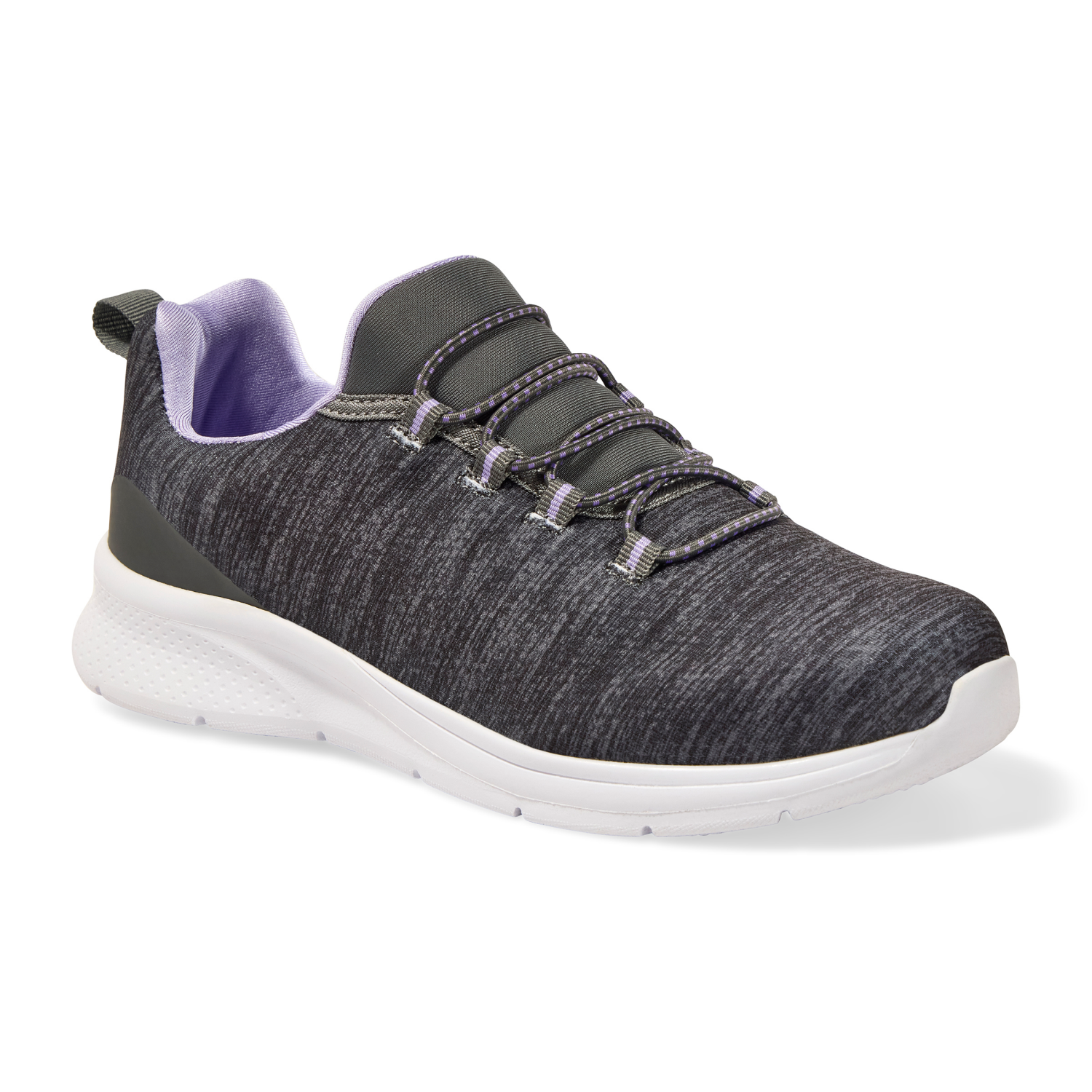 slide 1 of 6, VIVELY Vivley Women's Turner Wide Running Shoe, Gray, Size 7.5W, 7.5w