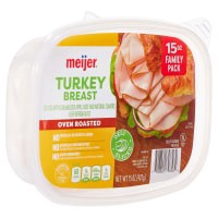 slide 3 of 9, Meijer Oven Roasted Turkey Breast Lunchmeat, 15 oz