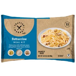 Crafted Market by Meijer Chicken Fettuccine Meal Kit, 32 oz.