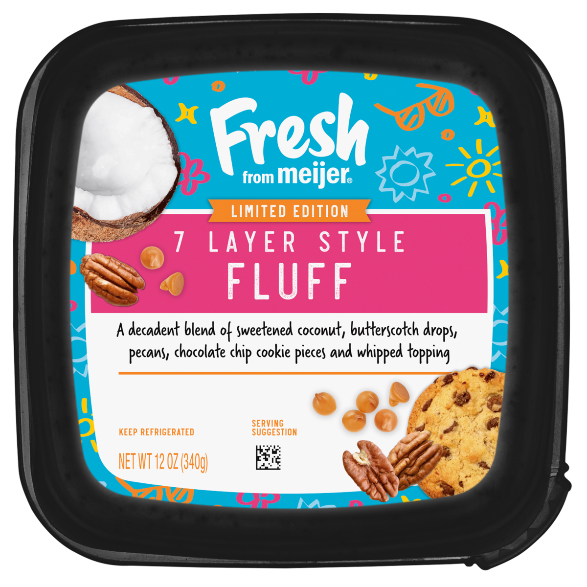 slide 4 of 4, Fresh from Meijer 7 Layer Style Fluff, 12 oz., 12 oz