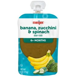 Meijer Banana Spinach Zucchini 4 oz