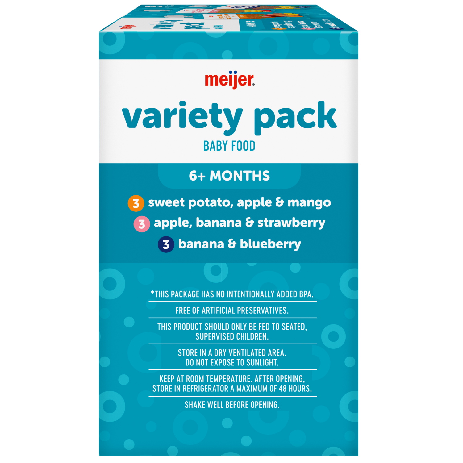 slide 4 of 8, Meijer Fruit&veggie Variety Pack 9, 9 ct