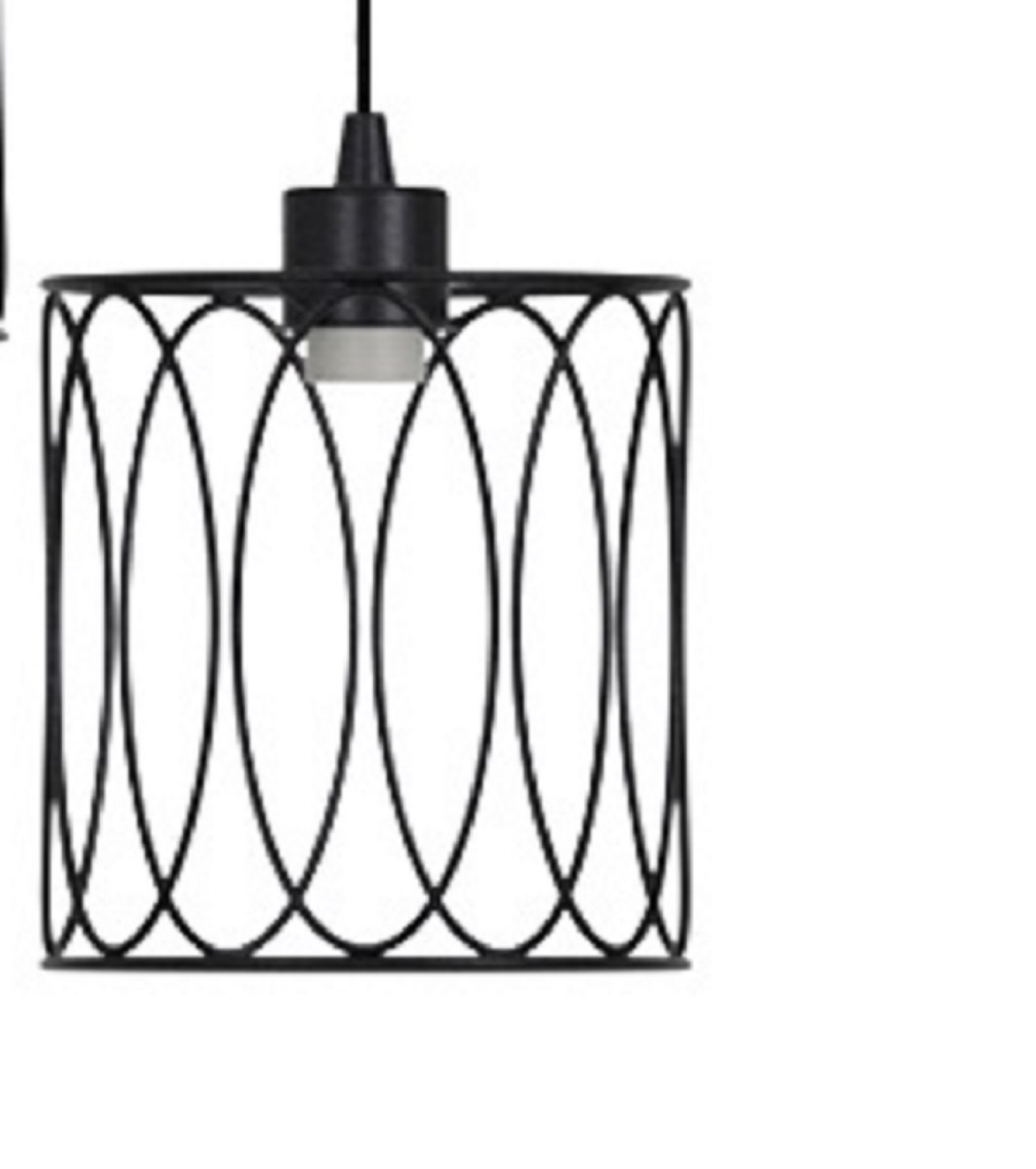 slide 3 of 3, RR 3 Metal 3 Light Floor Lamp Black, 1 ct