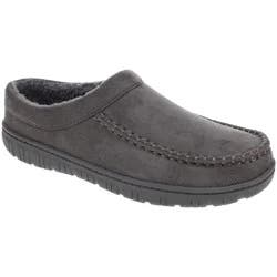 Falls Creek Men's Clog Slippers, Charcoal, Medium