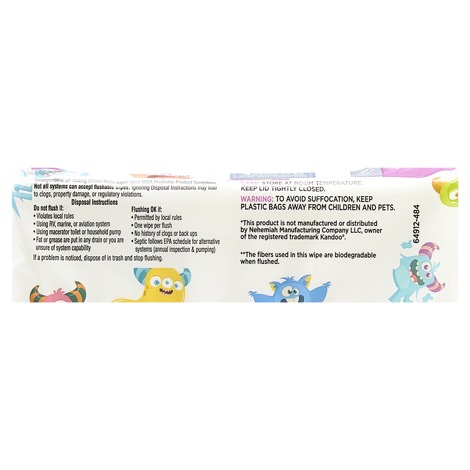 slide 5 of 5, Meijer Flushable Wipes Fragrance Free, 200 ct