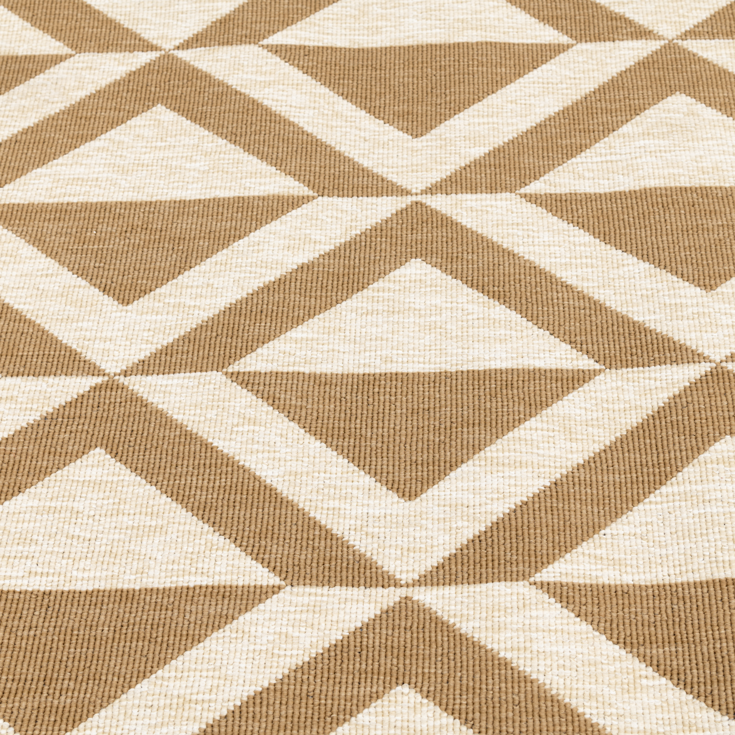 slide 6 of 7, Room & Retreat Solstice Indoor/Outdoor Area Rug Diamond Geo, 5 ft x 7 ft, Tan, 5 ft, 7 ft