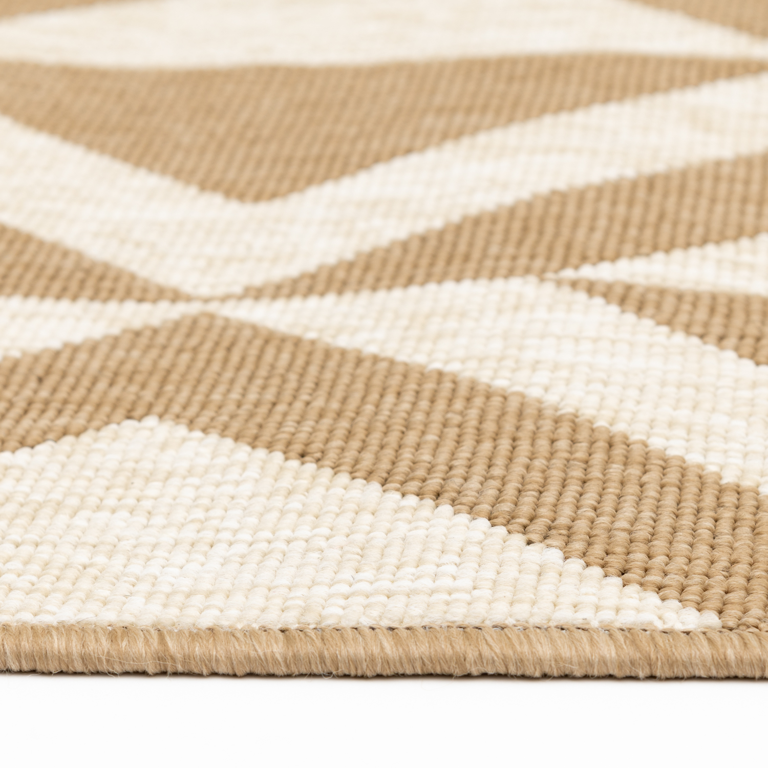 slide 3 of 7, Room & Retreat Solstice Indoor/Outdoor Area Rug Diamond Geo, 5 ft x 7 ft, Tan, 5 ft, 7 ft