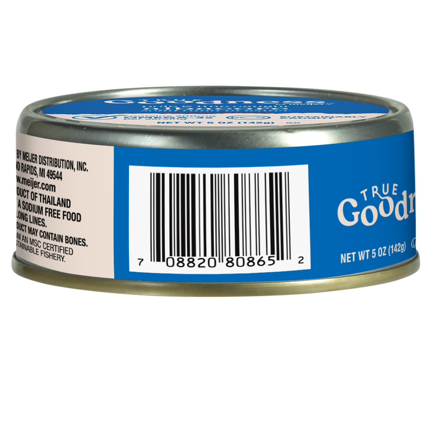 slide 2 of 4, TRUE GOODNESS ALBACORE WHITE TUNA CAN 5 OZ, 5 oz