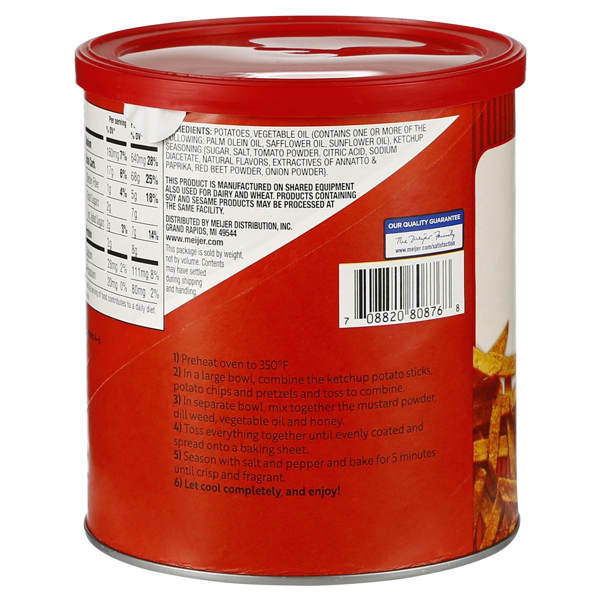 slide 3 of 3, Meijer Thick Cut Ketchup Potato Sticks, 4 oz