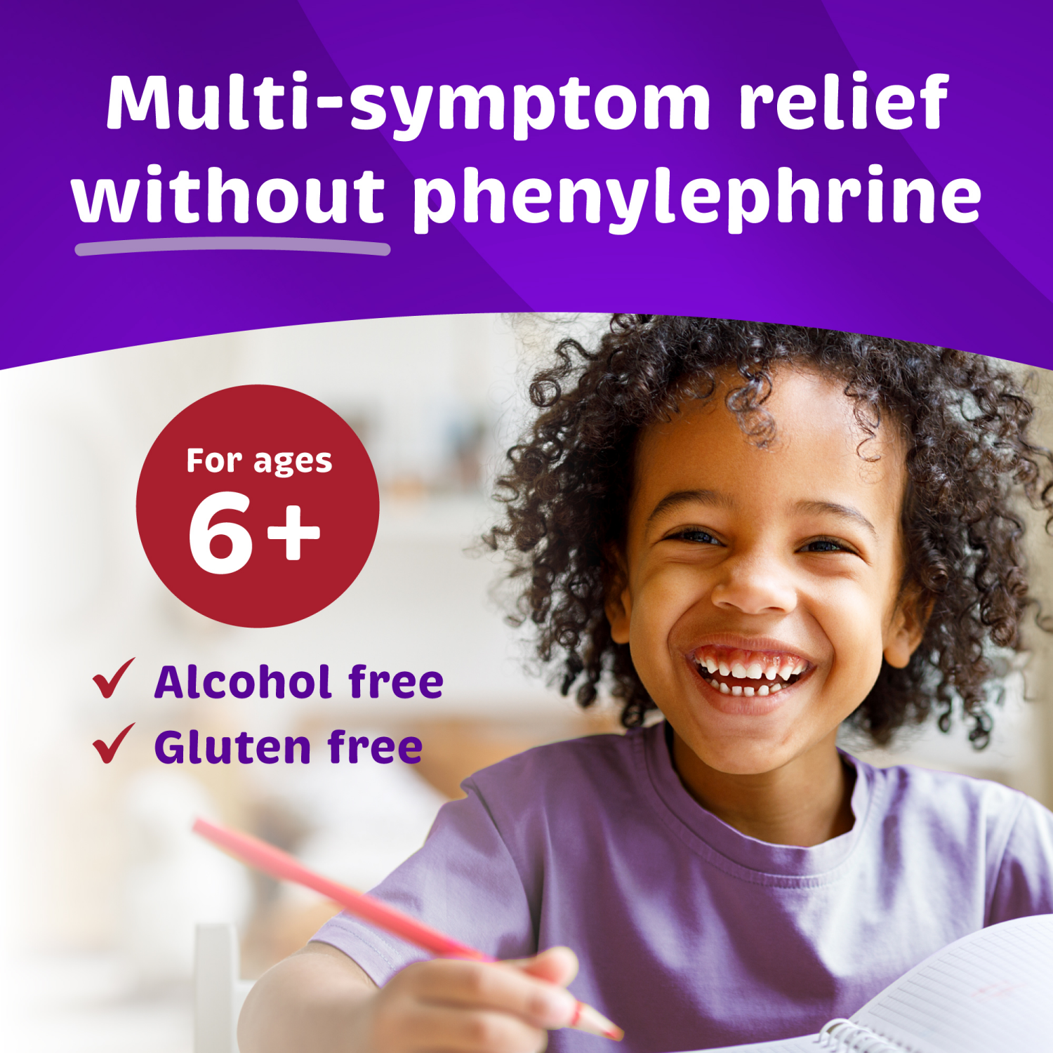 slide 4 of 8, Meijer Children's Cold and Cough, Grape Flavor; Cold Medicine for Kids, 4 OZ, 4 oz