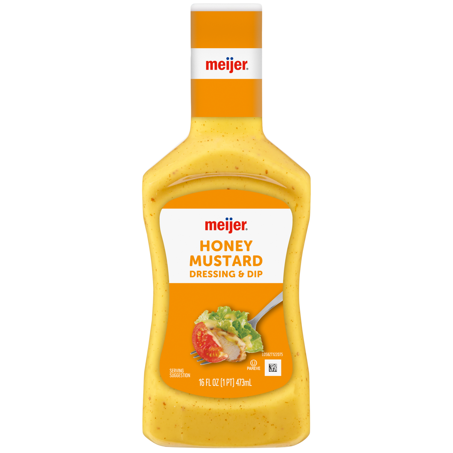 slide 1 of 2, Meijer Honey Mustard Dressing, 16 oz