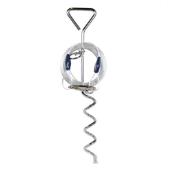 Meijer 20' Tie Out With 16" Spiral Stake Combo, 2 ct