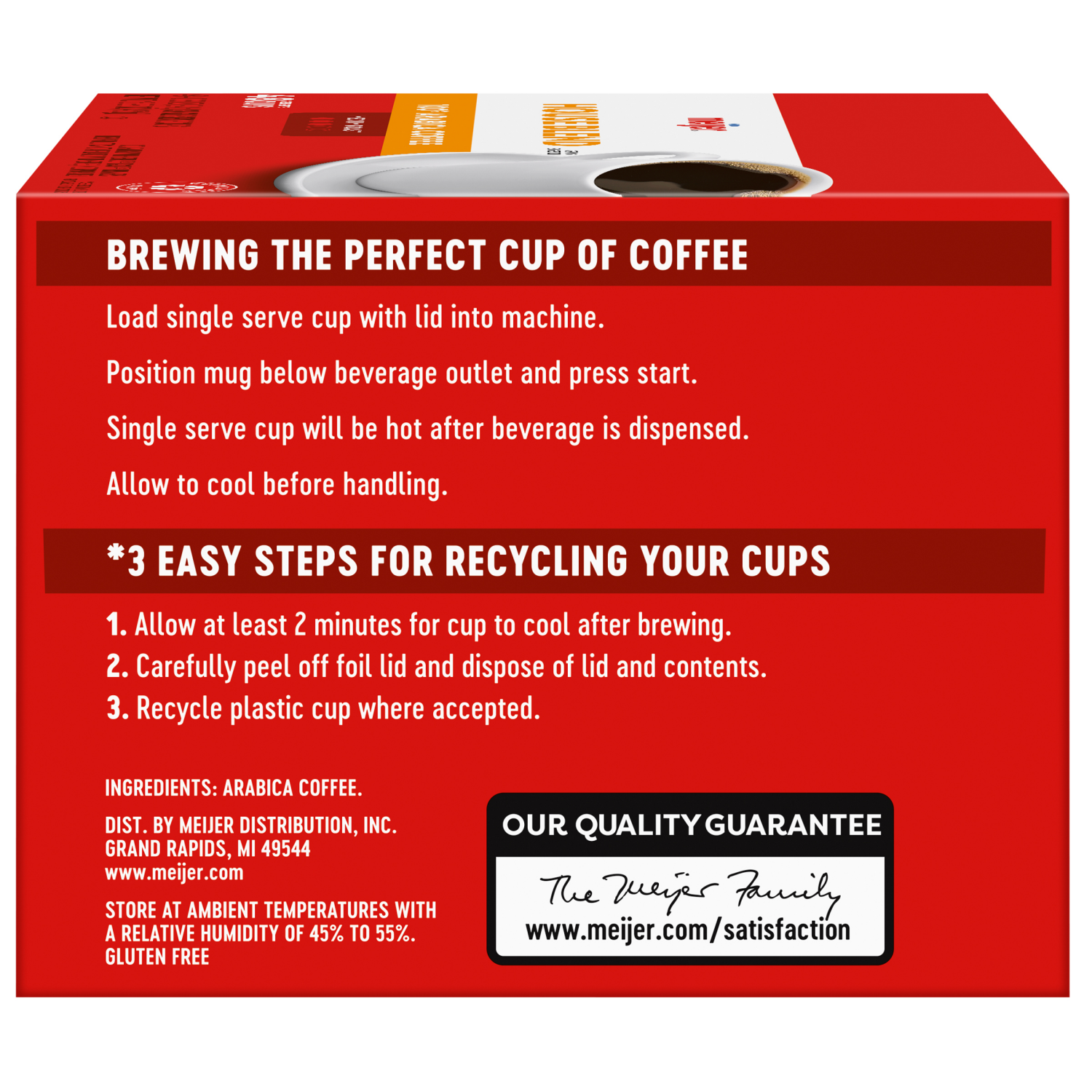 slide 3 of 5, Meijer House Blend Coffee Pods, 48 ct, 48 ct
