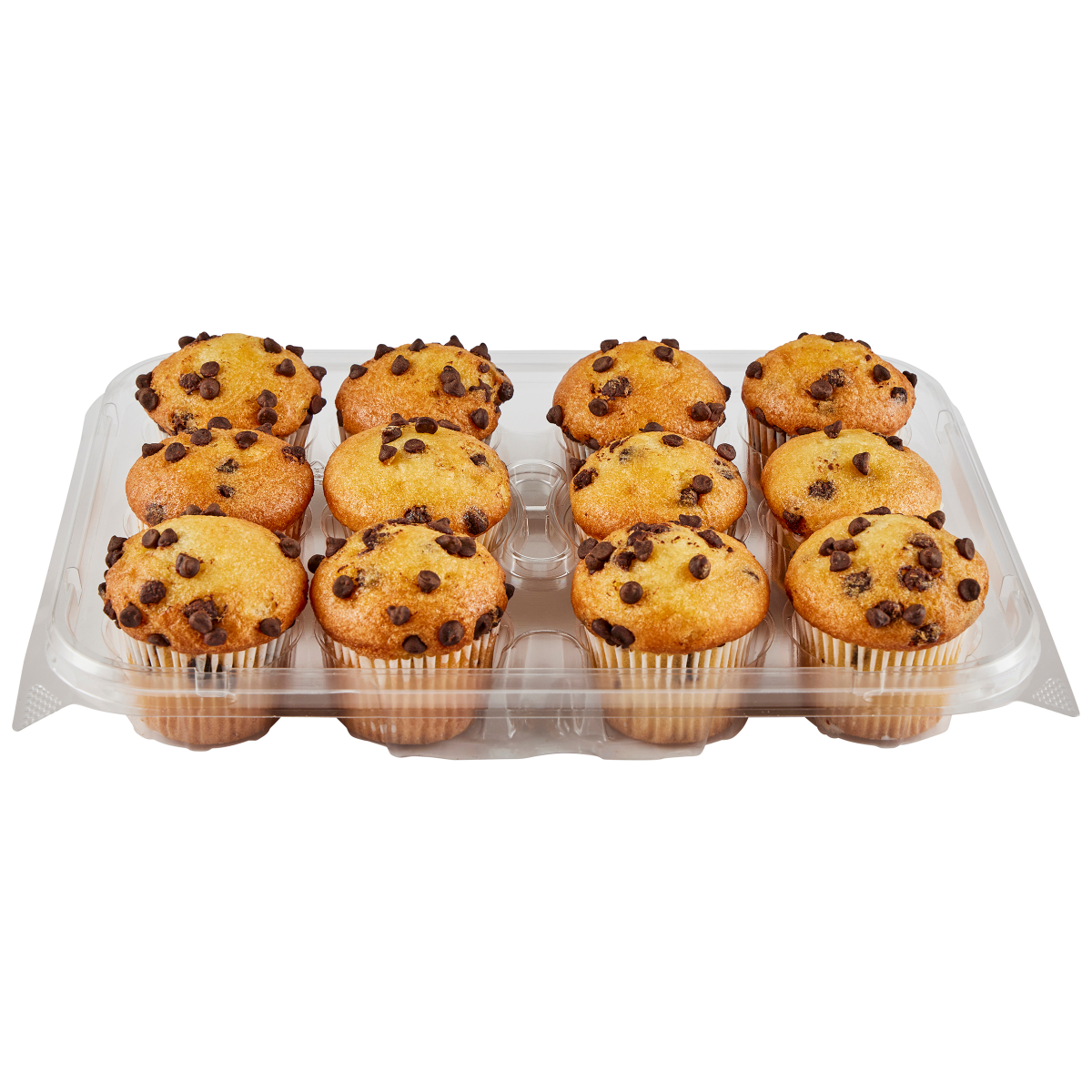 slide 4 of 4, Fresh from Meijer Mini Chocolate Chip Muffins, 12 Count, 12 ct